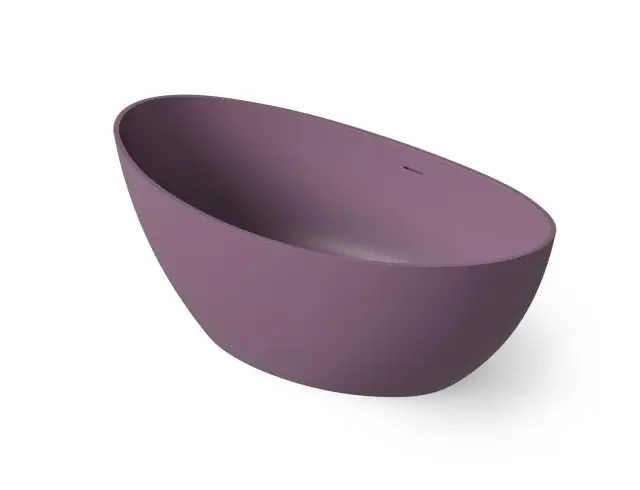 Dea Design Elegant Ванна из Solid Surface отдельностоящая 160x80 см, цвет: lavender DD8643 1600 8