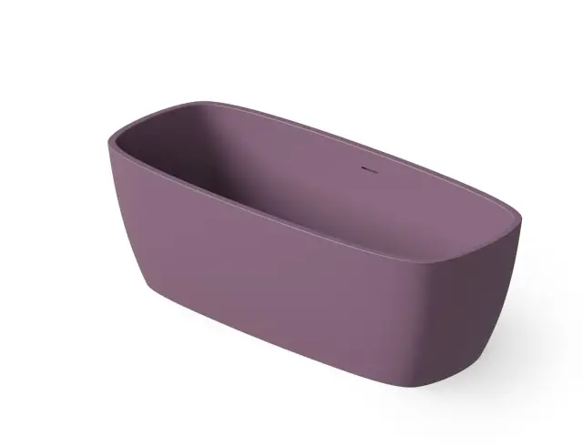Dea Design Soul Ванна из Solid Surface отдельностоящая 170x72 см, цвет: lavender DD8632 1700 8