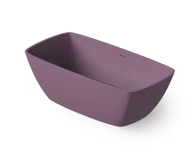 Dea Design Modern Ванна из Solid Surface отдельностоящая 170x85 см, цвет: lavender DD8631 1700 8