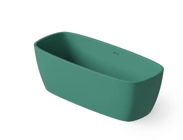 Dea Design Soul Ванна из Solid Surface отдельностоящая 170x72 см, цвет: green DD8632 1700 10
