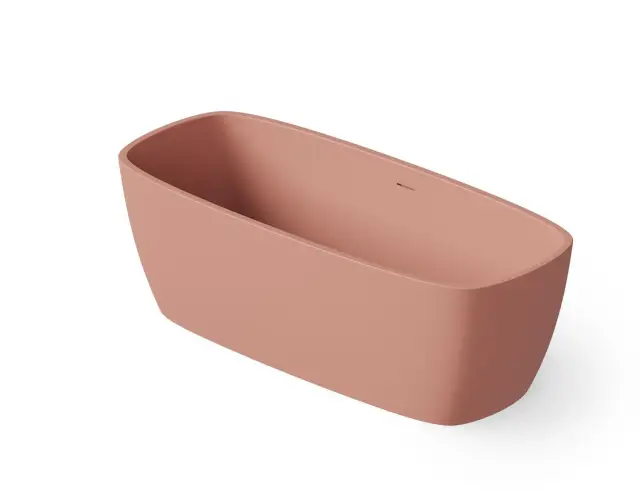 Dea Design Soul Ванна из Solid Surface отдельностоящая 170x72 см, цвет: lotus DD8632 1700 13