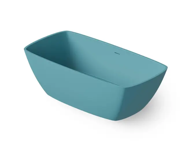 Dea Design Modern Ванна из Solid Surface отдельностоящая 170x85 см, цвет: wave DD8631 1700 15