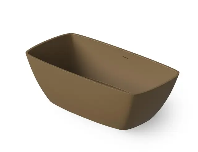 Dea Design Modern Ванна из Solid Surface отдельностоящая 170x85 см, цвет: dark camel DD8631 1700 1