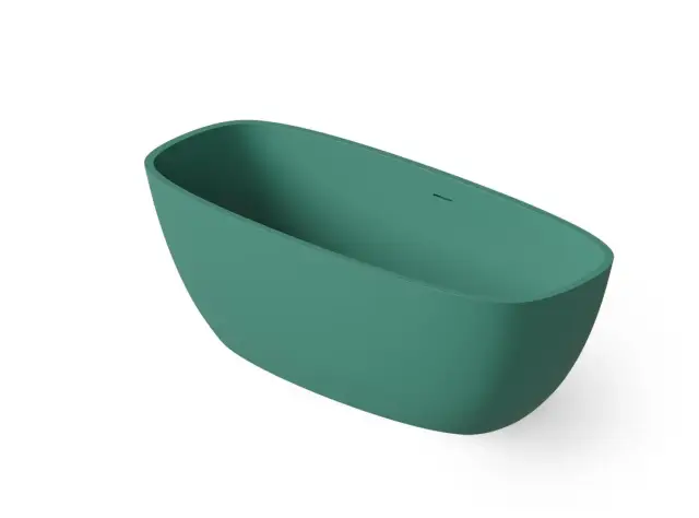 Dea Design Soul Ванна из Solid Surface отдельностоящая 170x72 см, цвет: green DD8630 1700 10