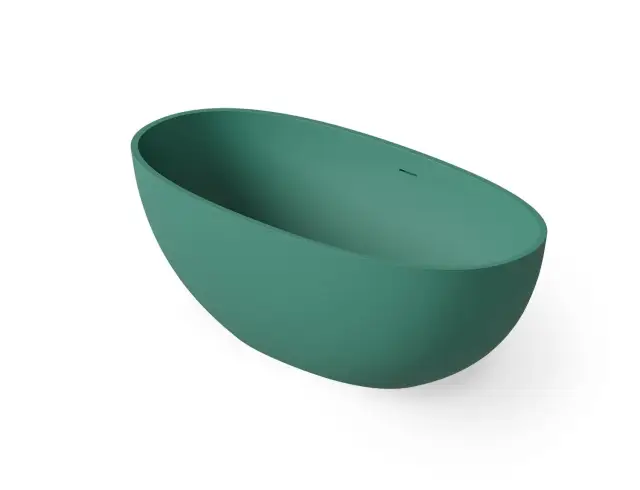 Dea Design Nature Ванна из Solid Surface отдельностоящая 155x75 см, цвет: green DD8628 1550 10