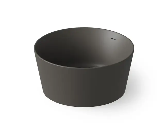 Dea Design Round Ванна из Solid Surface отдельностоящая 130x130 см, цвет: graphite DD8626 1300 5