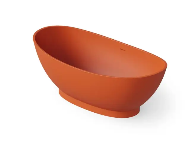 Dea Design Elegant Ванна из Solid Surface отдельностоящая 179x88 см, цвет: orange DD8620 1790 7