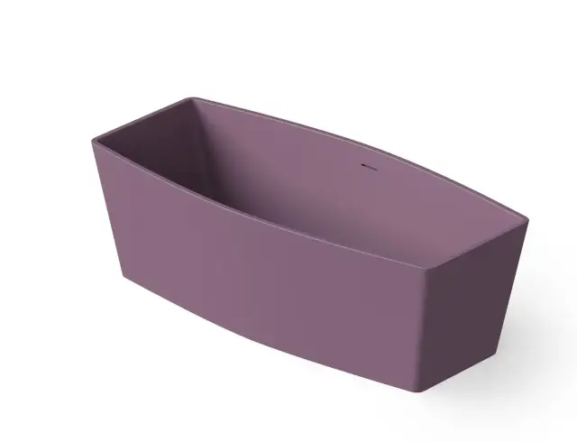Dea Design Soul Ванна из Solid Surface отдельностоящая 170x78 см, цвет: lavender DD8618 1700 8