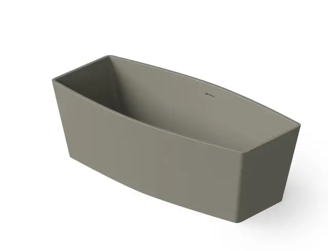 Dea Design Soul Ванна из Solid Surface отдельностоящая 170x78 см, цвет: light grey DD8618 1700 4
