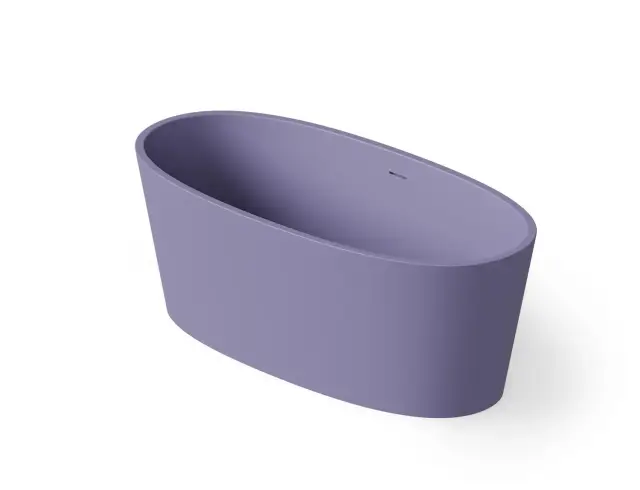 Dea Design Nature Ванна из Solid Surface отдельностоящая 160x90 см, цвет: lilac DD8617 1600 14