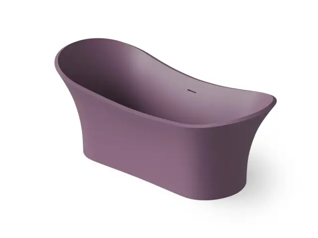 Dea Design Elegant Ванна из Solid Surface отдельностоящая 175x75 см, цвет: lavender DD8614 1750 8