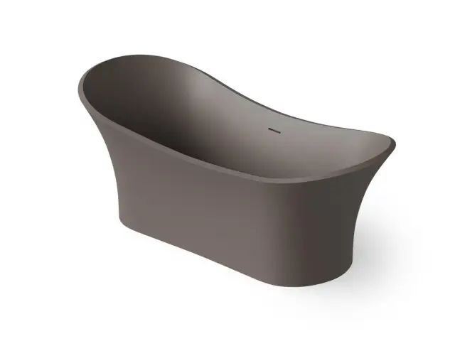 Dea Design Elegant Ванна из Solid Surface отдельностоящая 175x75 см, цвет: grey brown DD8614 1750 6