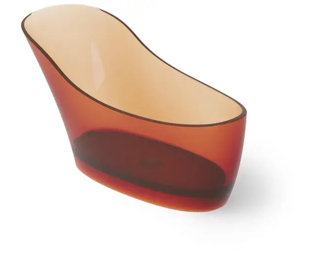 Dea Design Elegant Ванна из Glasstech отдельностоящая 169x75 см, цвет: sunset DD8613 1690 R1