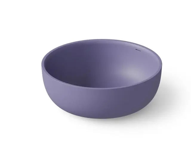 Dea Design Round Ванна из Solid Surface отдельностоящая 135x135 см, цвет: lilac DD8612 1350 14
