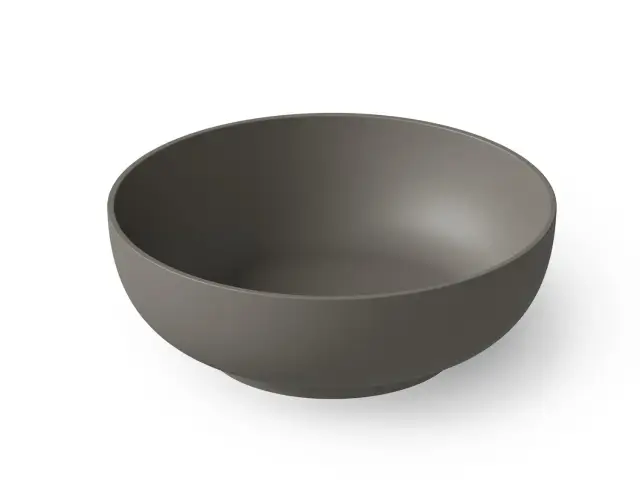 Dea Design Round Ванна из Solid Surface отдельностоящая 190x190 см, цвет: grey DD8610 1900 3