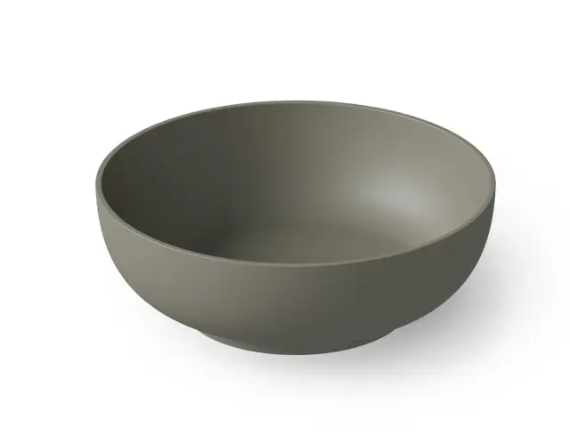 Dea Design Round Ванна из Solid Surface отдельностоящая 150x150 см, цвет: light grey DD8610 1500 4