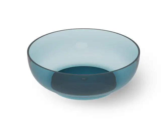 Dea Design Round Ванна из Glasstech отдельностоящая 150x150 см, цвет: dark blue DD8610 1500 R11