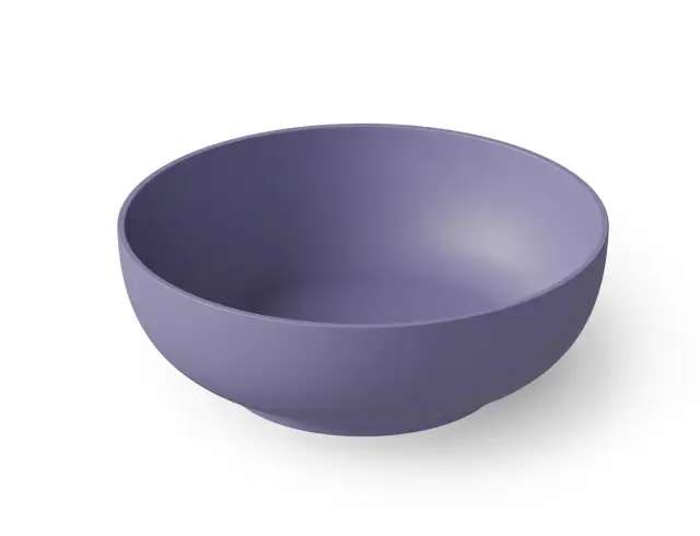 Dea Design Round Ванна из Solid Surface отдельностоящая 150x150 см, цвет: lilac DD8610 1500 14