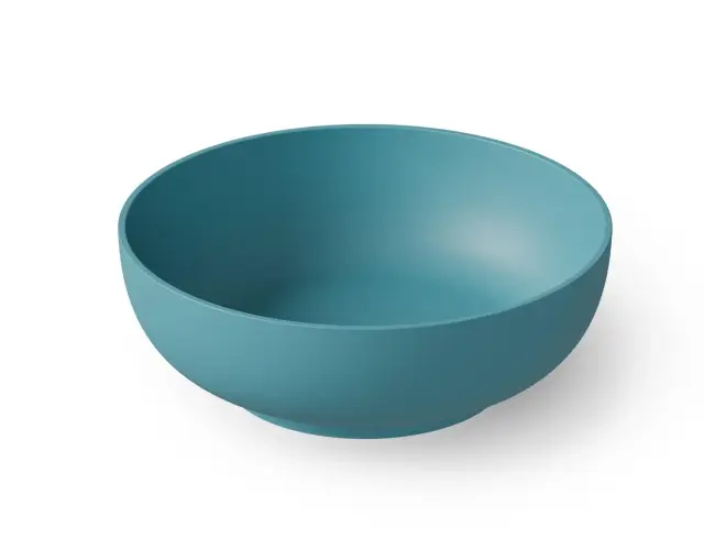 Dea Design Round Ванна из Solid Surface отдельностоящая 150x150 см, цвет: wave DD8610 1500 15
