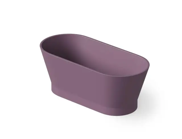 Dea Design Shadow Ванна из Solid Surface отдельностоящая 150x68 см, цвет: lavender DD8609 1500 8