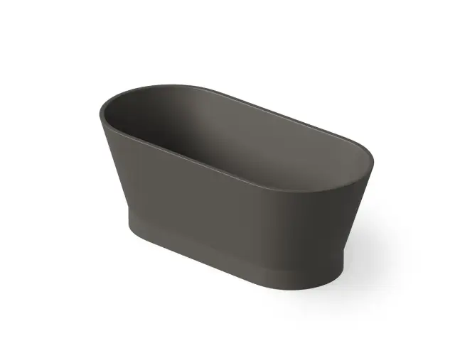 Dea Design Shadow Ванна из Solid Surface отдельностоящая 150x68 см, цвет: graphite DD8609 1500 5