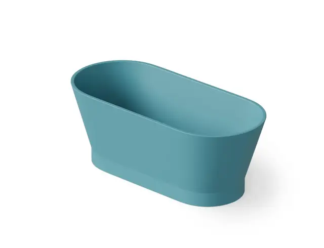 Dea Design Shadow Ванна из Solid Surface отдельностоящая 150x68 см, цвет: wave DD8609 1500 15