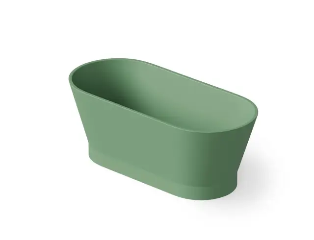 Dea Design Shadow Ванна из Solid Surface отдельностоящая 150x68 см, цвет: mint DD8609 1500 12
