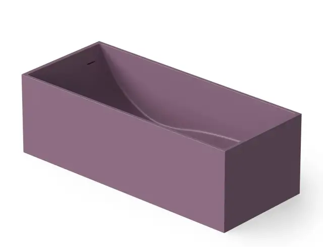 Dea Design Modern Ванна из Solid Surface отдельностоящая 180x76 см, цвет: lavender DD8607 1800 8