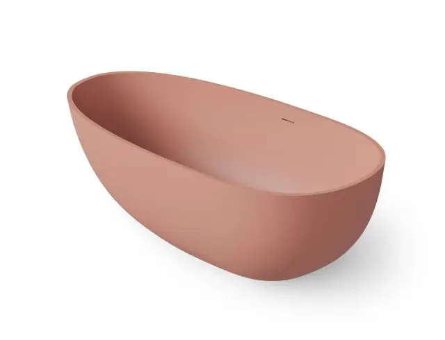 Dea Design Modern Ванна из Solid Surface отдельностоящая 150x76 см, цвет: lotus DD8608 1500 13