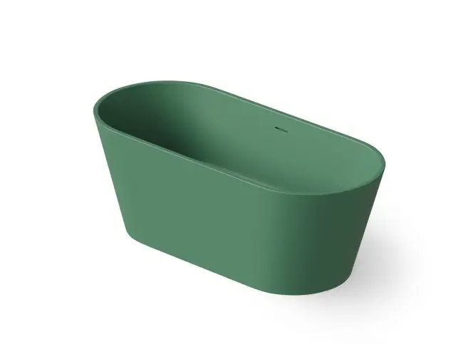 Dea Design Shadow Ванна из Solid Surface отдельностоящая 160x70 см, цвет: sage DD8606 1600 9