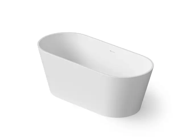 Dea Design Shadow Ванна из Solid Surface отдельностоящая 160x70 см, цвет: white DD8606 1600 18