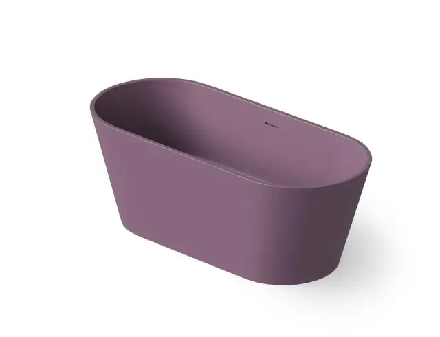 Dea Design Shadow Ванна из Solid Surface отдельностоящая 160x70 см, цвет: lavender DD8606 1600 8