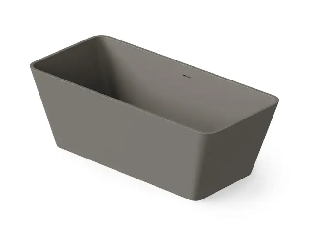 Dea Design Modern Ванна из Solid Surface отдельностоящая 170x78 см, цвет: grey DD8603 1700 3