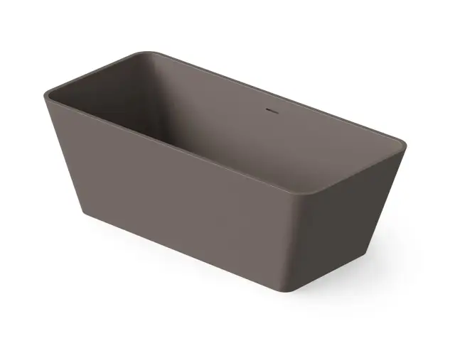 Dea Design Modern Ванна из Solid Surface отдельностоящая 170x78 см, цвет: grey brown DD8603 1700 6