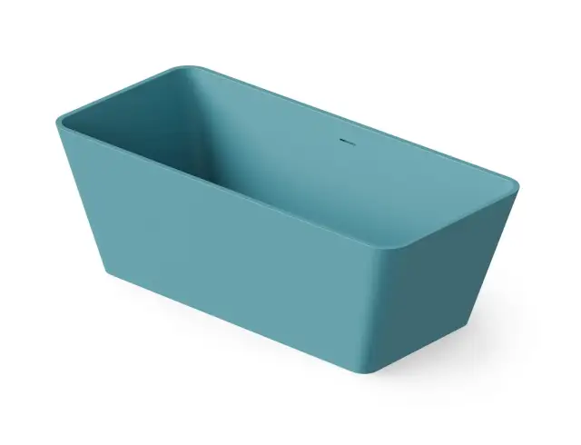 Dea Design Modern Ванна из Solid Surface отдельностоящая 170x78 см, цвет: wave DD8603 1700 15