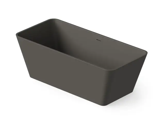 Dea Design Modern Ванна из Solid Surface отдельностоящая 150x68 см, цвет: graphite DD8603 1500 5