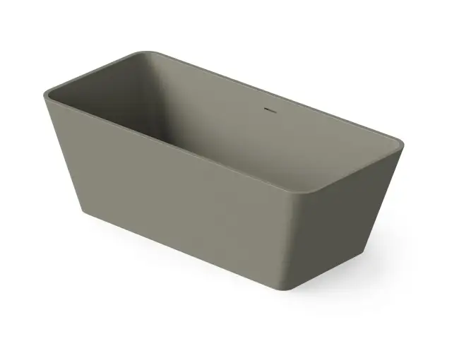 Dea Design Modern Ванна из Solid Surface отдельностоящая 150x68 см, цвет: light grey DD8603 1500 4
