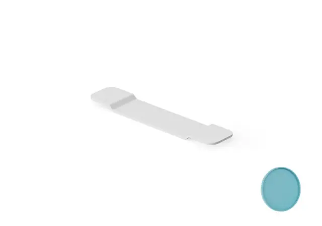 Dea Design Полка для ванны 94x20 см, Solid Surface, цвет: wave DD3601 940 15