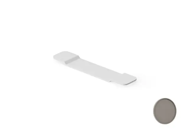 Dea Design Полка для ванны 94x20 см, Solid Surface, цвет: grey DD3601 940 3