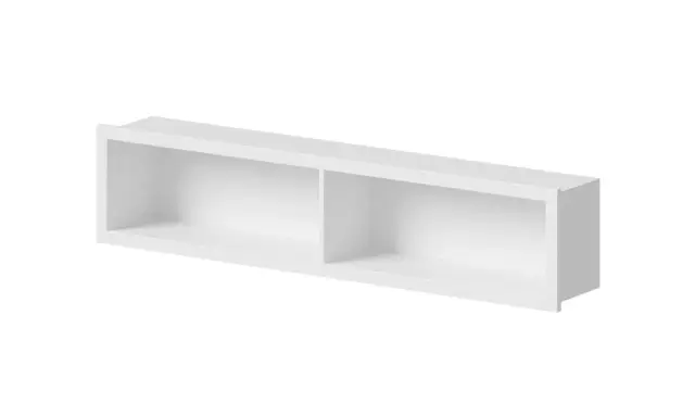 Dea Design Шкаф 92x15x20h см, Solid Surface, подвесной, цвет: white DD3014 920 18