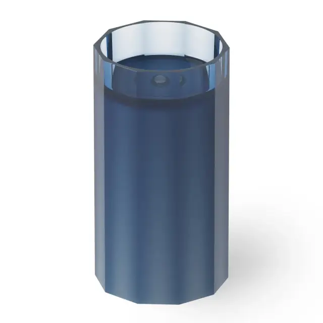 Dea Design Раковина напольная 48x45,6x90h см, Glasstech, выпуск в пол, цвет: royal blue DD2026 480 R7