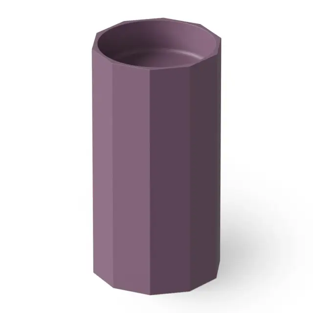 Dea Design Раковина напольная 48x45,6x90h см, Solid Surface, выпуск в пол, цвет: lavender DD2026 480 8