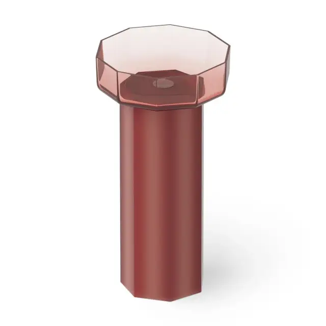 Dea Design Раковина напольная 48x45,6x90h см, Glasstech, выпуск в пол, цвет: pomegranate DD2025 480 R5