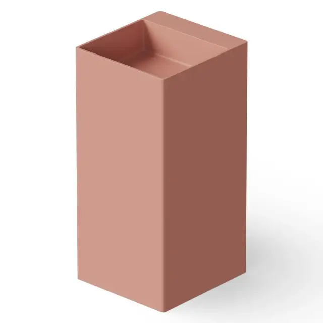 Dea Design Раковина напольная 42x45x90h см, Solid Surface, выпуск в пол, цвет: lotus DD2019 420 13