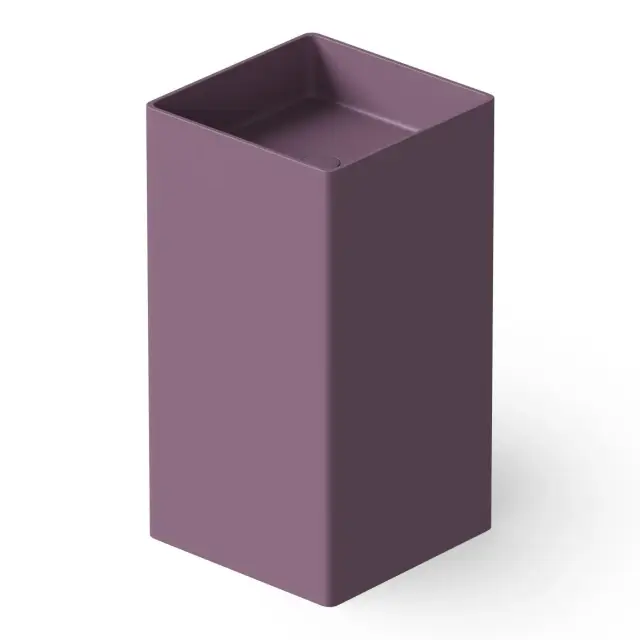 Dea Design Раковина напольная 45x45x90h см, Solid Surface, выпуск в пол, цвет: lavender DD2017 450 8