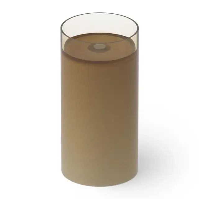 Dea Design Раковина напольная d40x82h см, Glasstech, выпуск в пол, цвет: classic green DD2012 400 R6