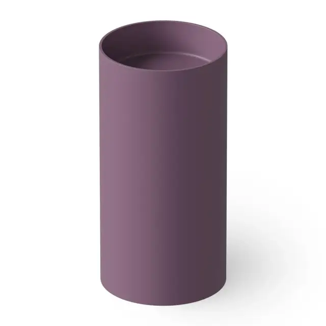 Dea Design Раковина напольная d40x82h см, Solid Surface, выпуск в пол, цвет: lavender DD2012 400 8