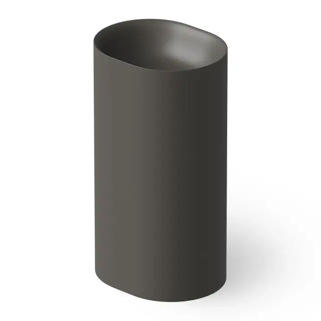 Dea Design Раковина напольная 50x40x90h см, Solid Surface, выпуск в пол, цвет: graphite DD2008 500 5