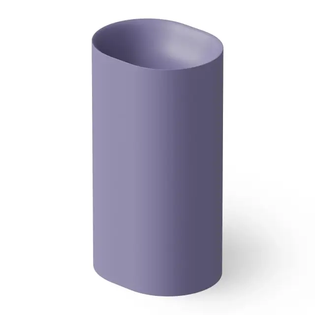 Dea Design Раковина напольная 50x40x90h см, Solid Surface, выпуск в пол, цвет: lilac DD2008 500 14