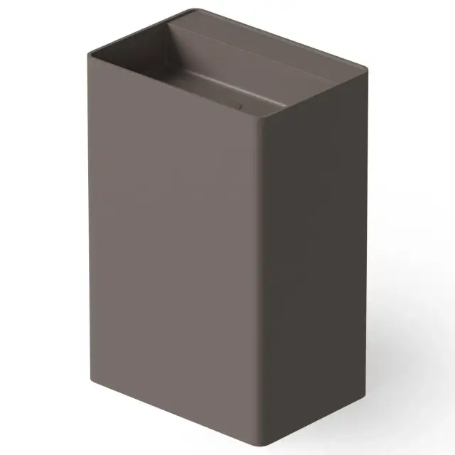 Dea Design Раковина напольная 60x42x90h см, Solid Surface, выпуск в пол, цвет: grey brown DD2004 600 6